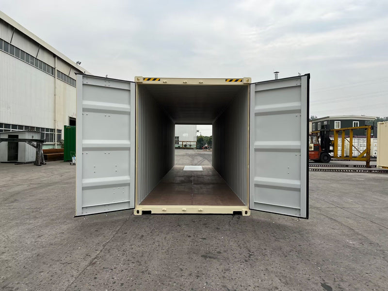 40' HC Double Door ONE TRIP Container