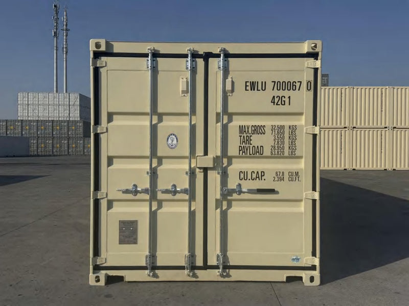 40ft Standard Container — New (One-Trip)