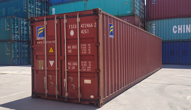 40' Used Cargo Worthy Standard Container