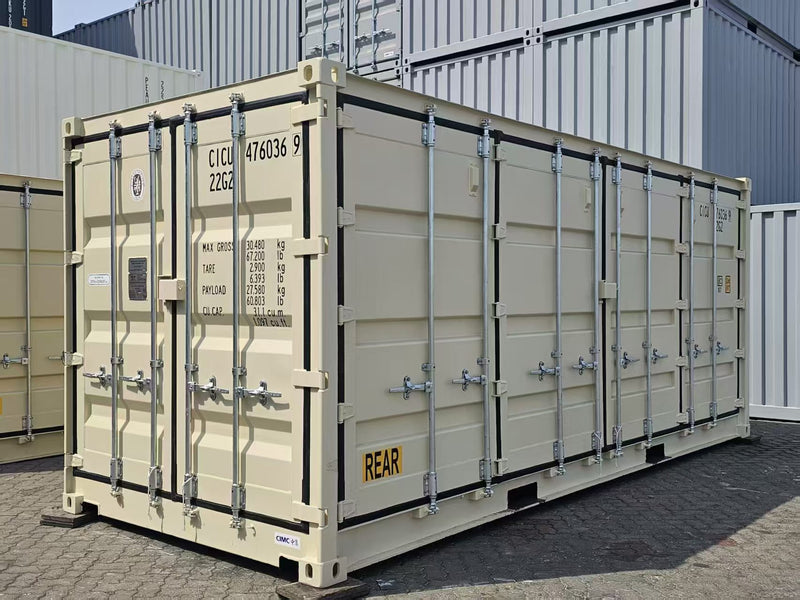 20' ONE TRIP Open Side Container