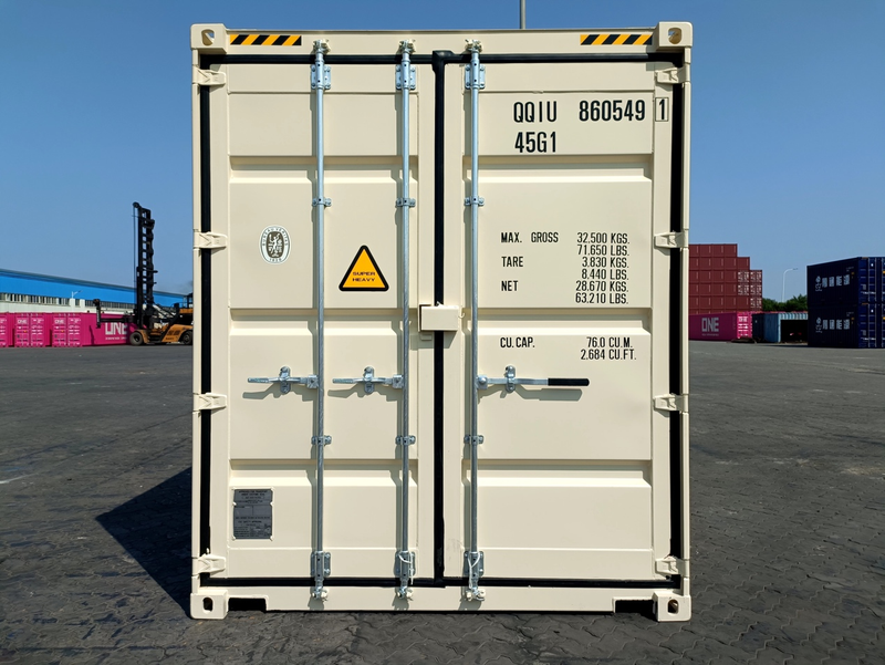 40' HC Double Door ONE TRIP Container
