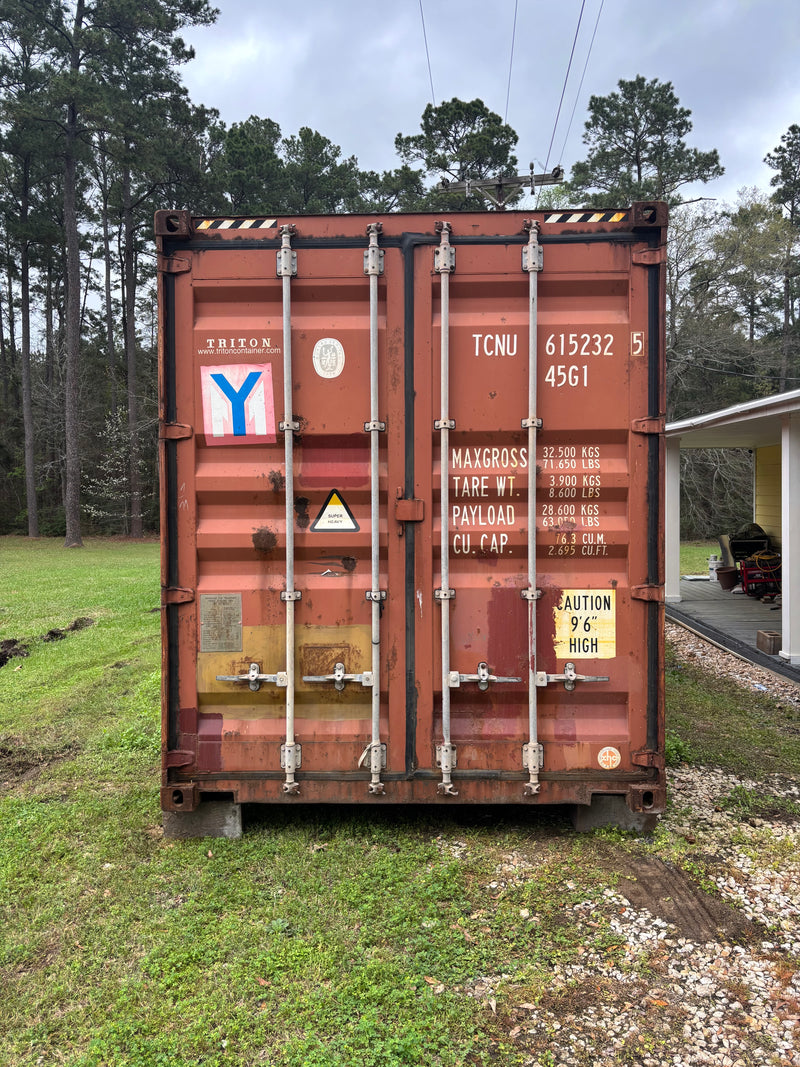 40' Used Cargo Worthy HC Container